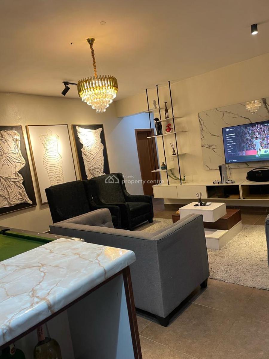 3 Bedroom Apartment with Snooker Board, Off Freedom Way, Ikate, Lekki, Lagos, Flat / Apartment Short Let