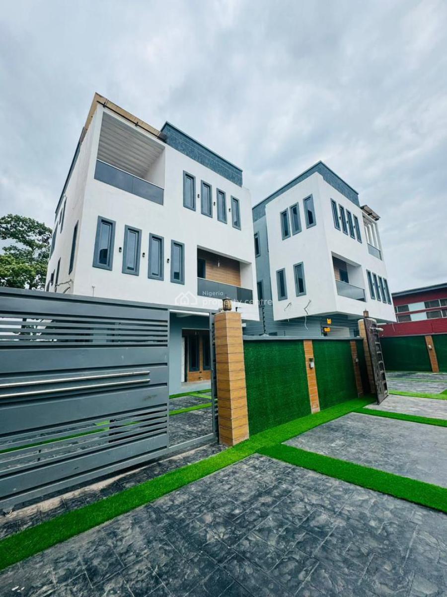 Luxury 5 Bedroom Detached House with a Room Bq and Gatehouse, Adeniyi Jones, Ikeja, Lagos, Detached Duplex for Sale