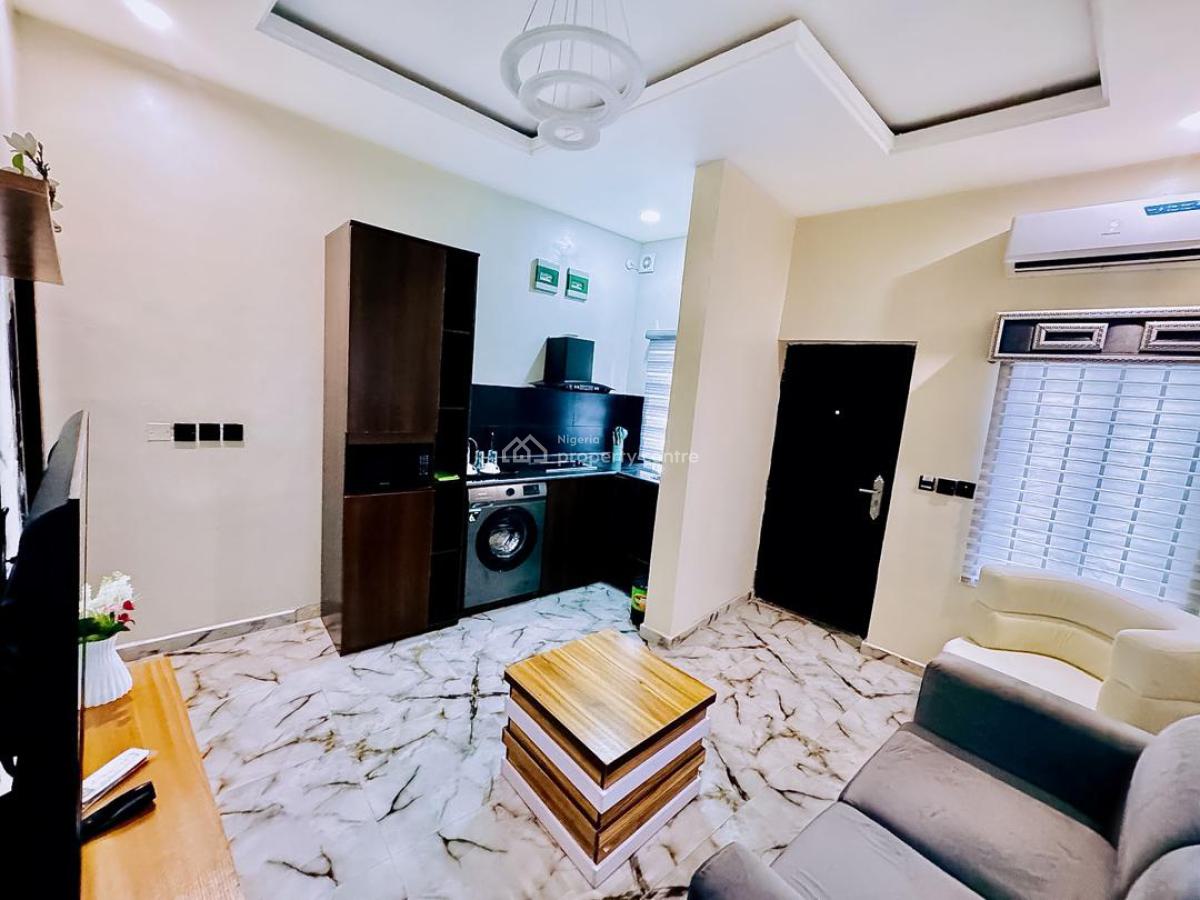 Fully Furnished and Serviced Room and Parlour Self Contained Apartment, Vintage Estate Opposite Crown Estate, Sangotedo, Ajah, Lagos, Mini Flat (room and Parlour) for Sale