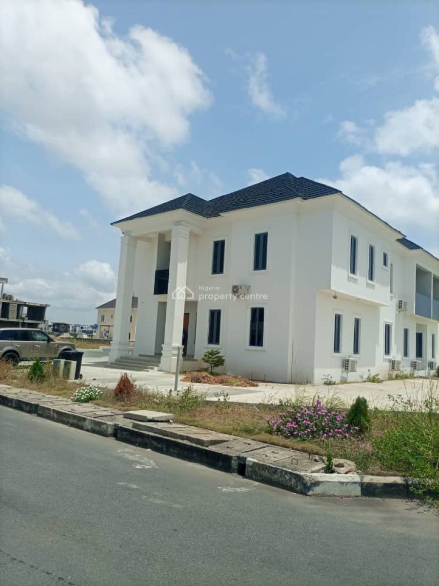 2 New Units of 4 Bedroom Semi Detached Duplex with Bq, Cowrie Creek Estate By Nicon Town, Lekki, Lagos, Semi-detached Duplex for Rent