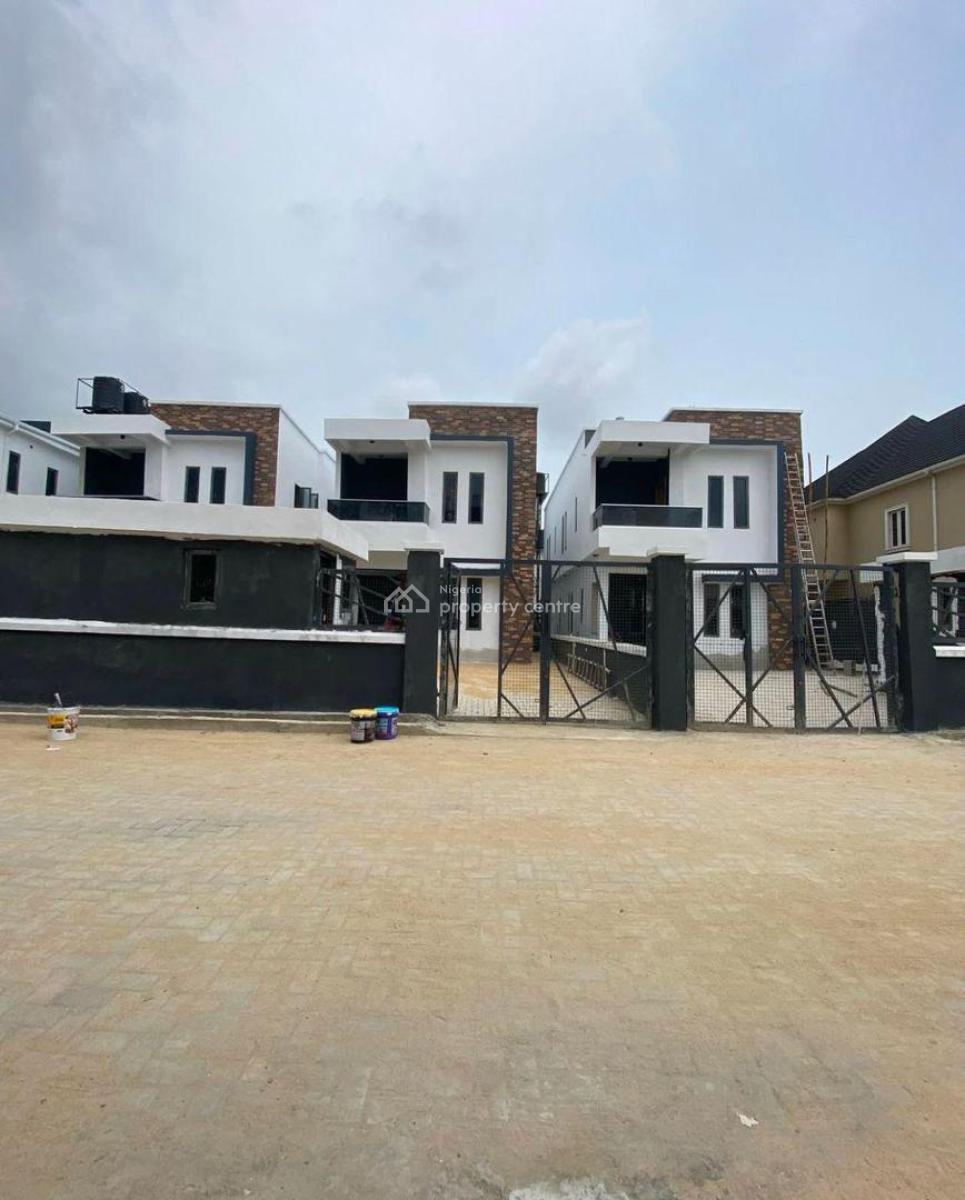 Brand New 4-bedroom Fully Detached Duplex with Bq, Abraham Adesanya, Ajah, Lagos, Detached Duplex for Sale