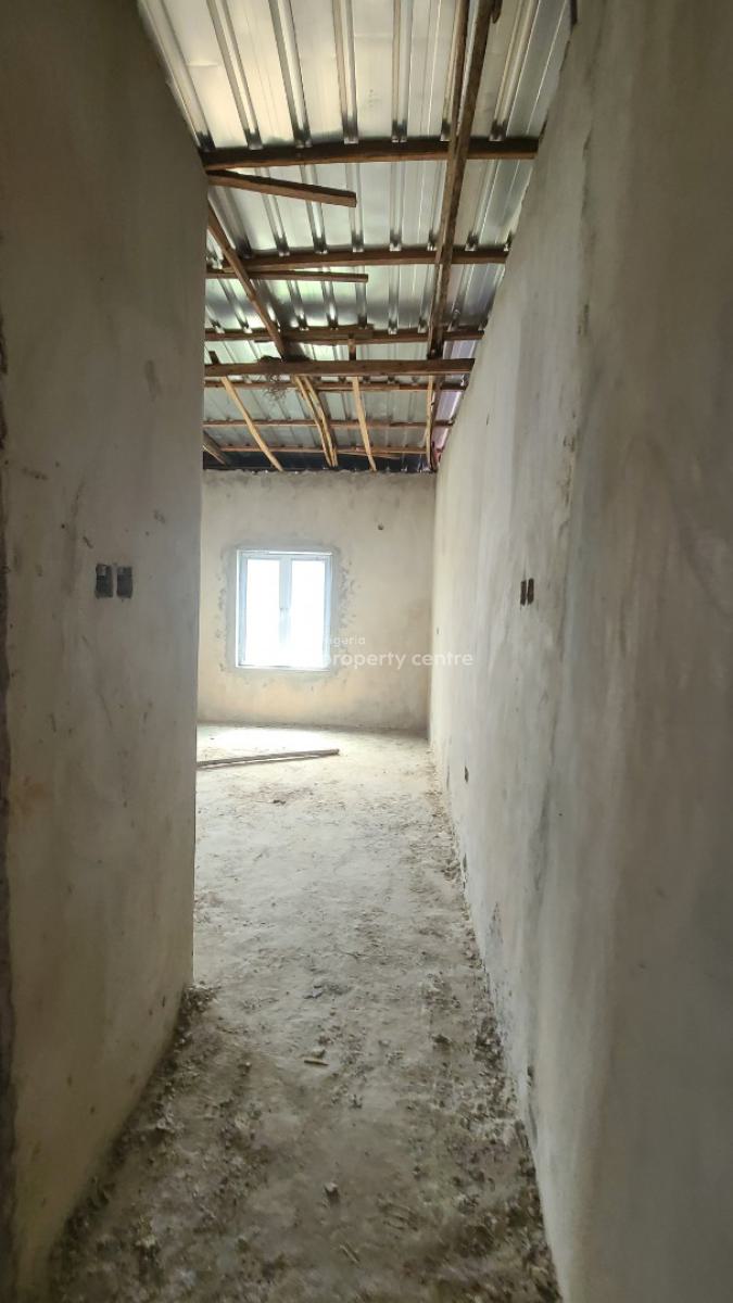 Carcass 4 Bedroom Semidetached with Bq, Nike Art Gallery Way, Lekki Phase 1, Lekki, Lagos, Semi-detached Duplex for Sale