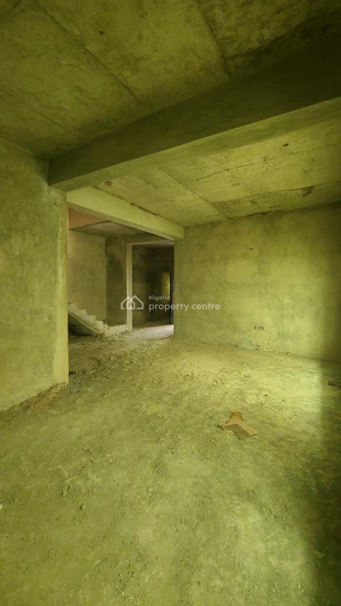 Carcass 4 Bedroom Semidetached with Bq, Nike Art Gallery Way, Lekki Phase 1, Lekki, Lagos, Semi-detached Duplex for Sale