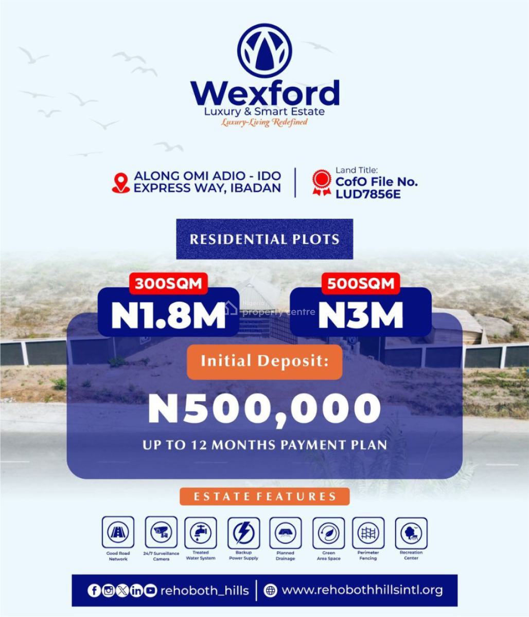C of O Titled,buy & Build Land, Ibadan, Oyo, Residential Land for Sale