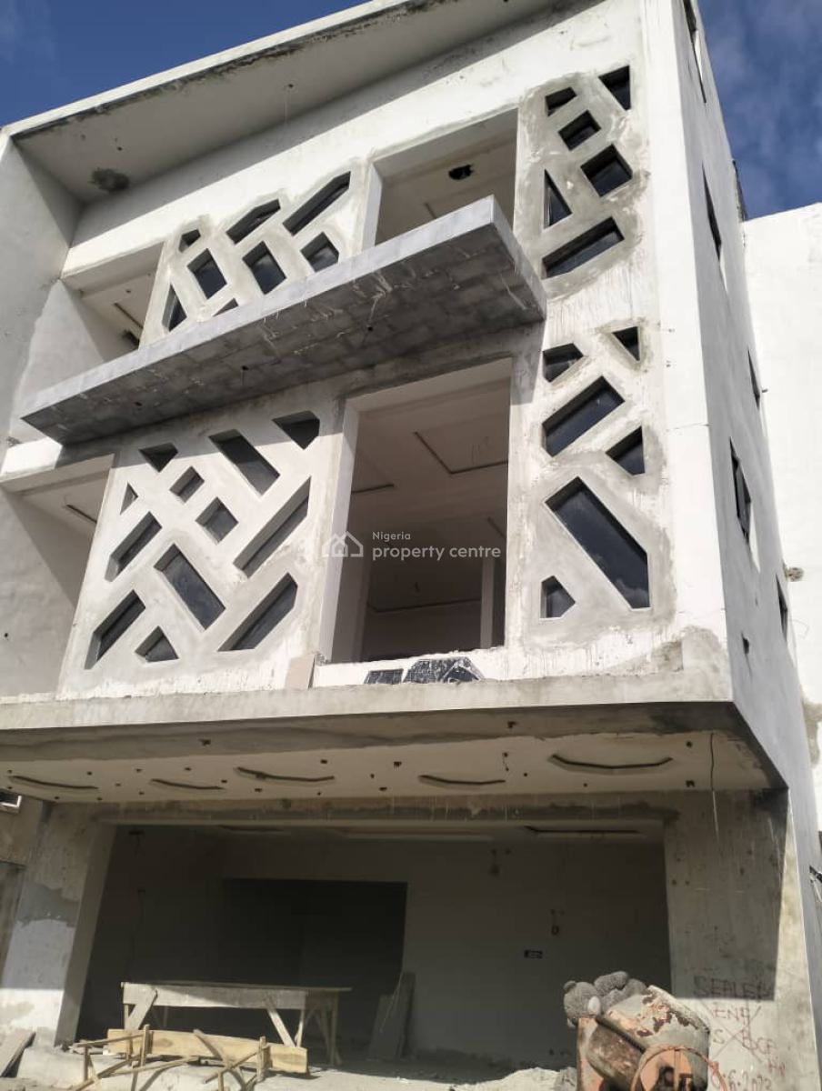 Building, Ajiran, Agungi, Lekki, Lagos, Semi-detached Duplex for Sale