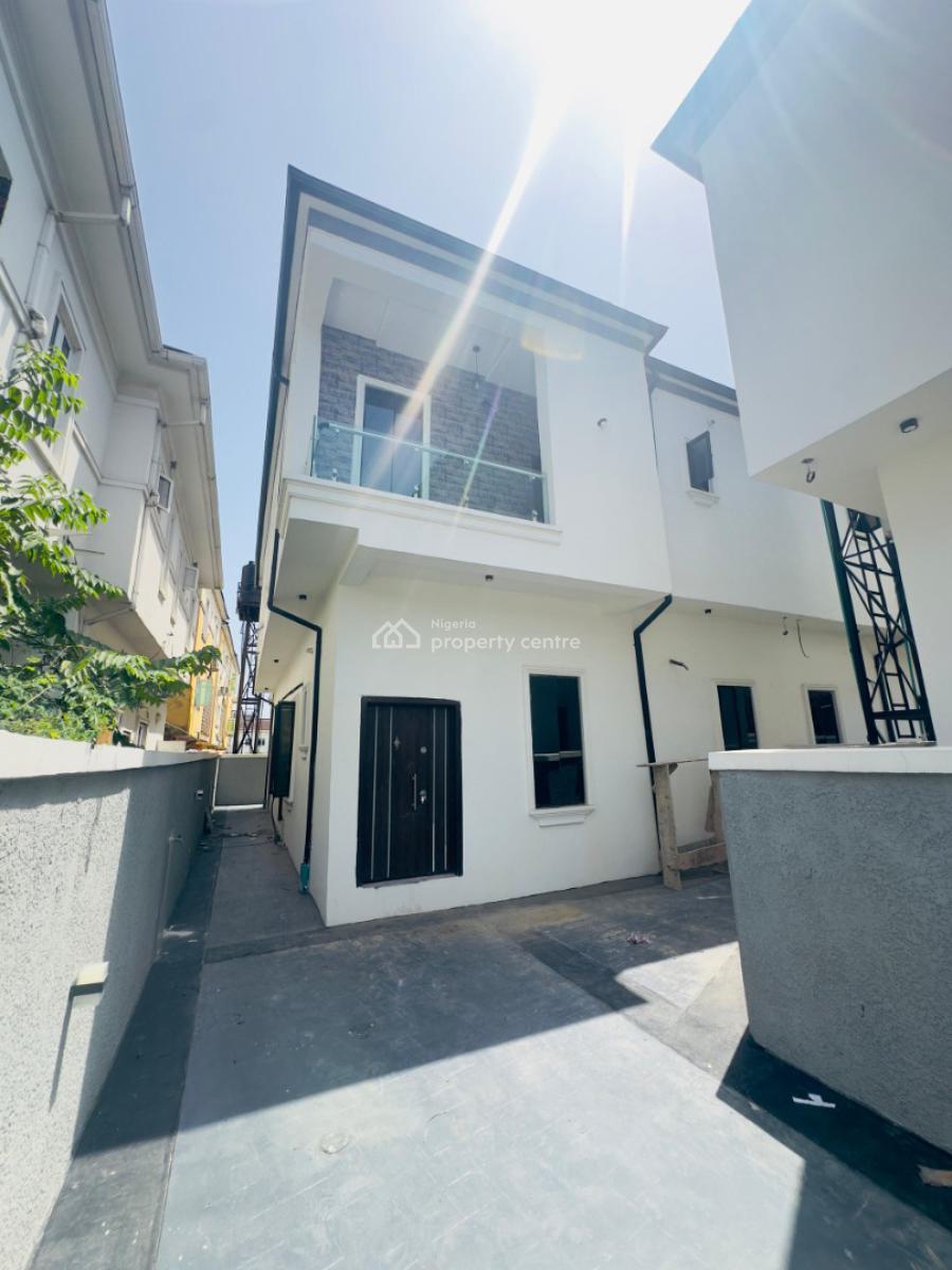 Luxury 4 Bedrooms Semi-detached Duplex with Bq, Lekki County, Lekki, Lagos, Semi-detached Duplex for Rent