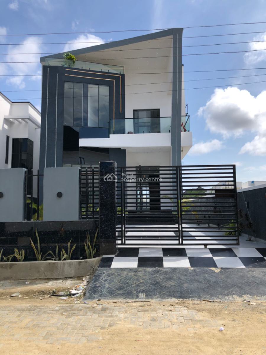 5 Bedroom Duplex Fully Detached with Bq, Lekki Palm, Ajah, Lagos, Detached Duplex for Sale