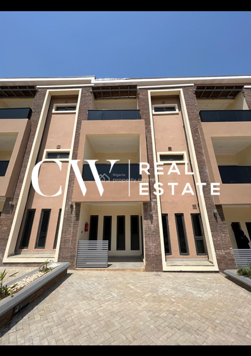 4 Bedroom Terrace, Guzape District, Abuja, Terraced Duplex for Sale