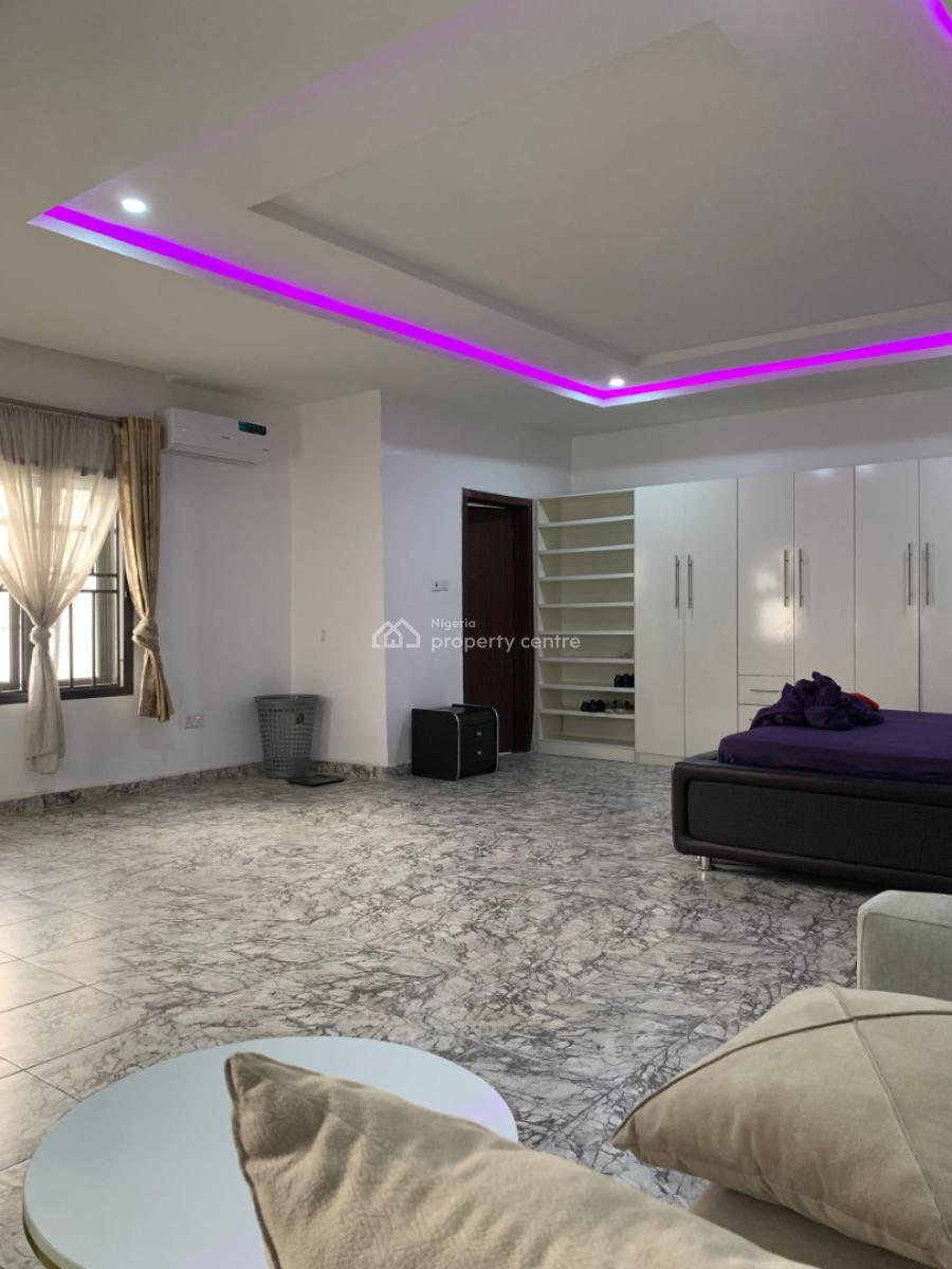 Spacious Furnished 5 Bedrooms Terraced Duplex with Bq, By Airport Road, Jabi, Abuja, Terraced Duplex for Rent
