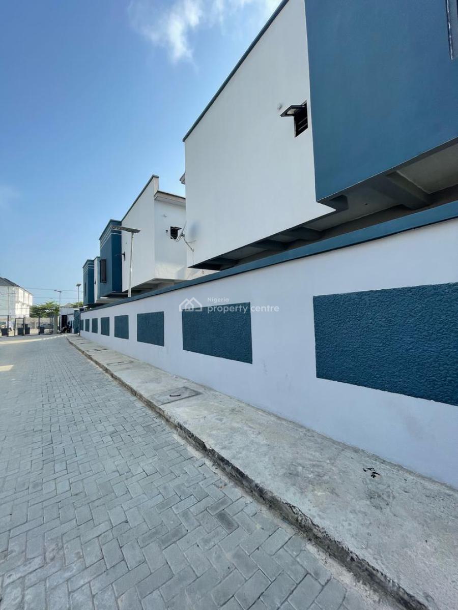 Newly Built 4 Bedroom Terrace Duplex with Bq, Orchid Road, Lekki, Lagos, Terraced Duplex for Rent