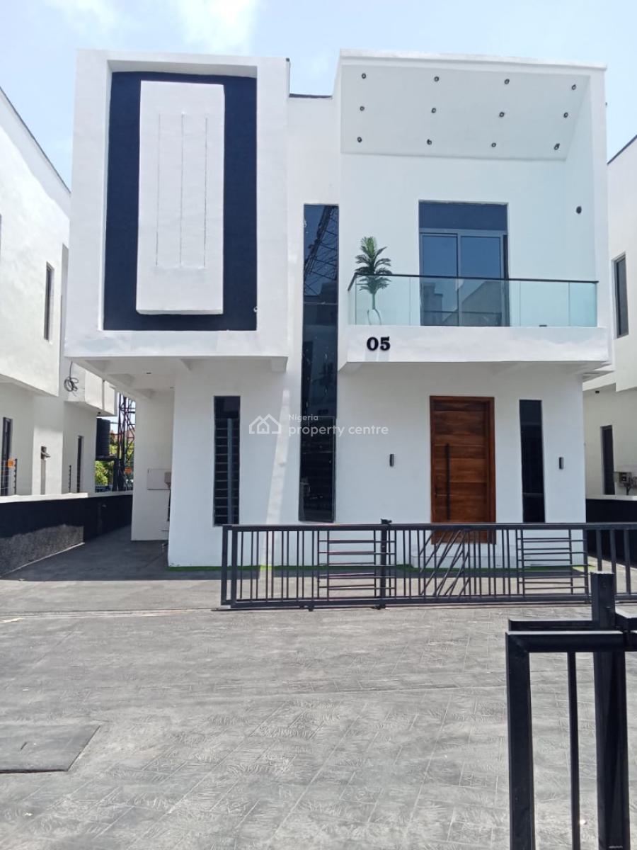 4 Bedroom Fully Detached Duplex with Bq, Idado Estate, Lekki, Lagos, Detached Duplex for Sale