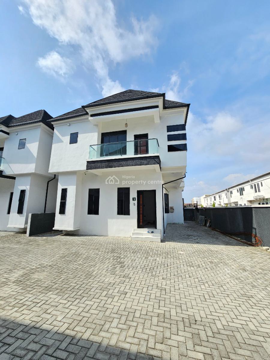 Exceptional 4 Bedroom Fully Detached Duplex with Bq, Ikota, Lekki, Lagos, Detached Duplex for Sale