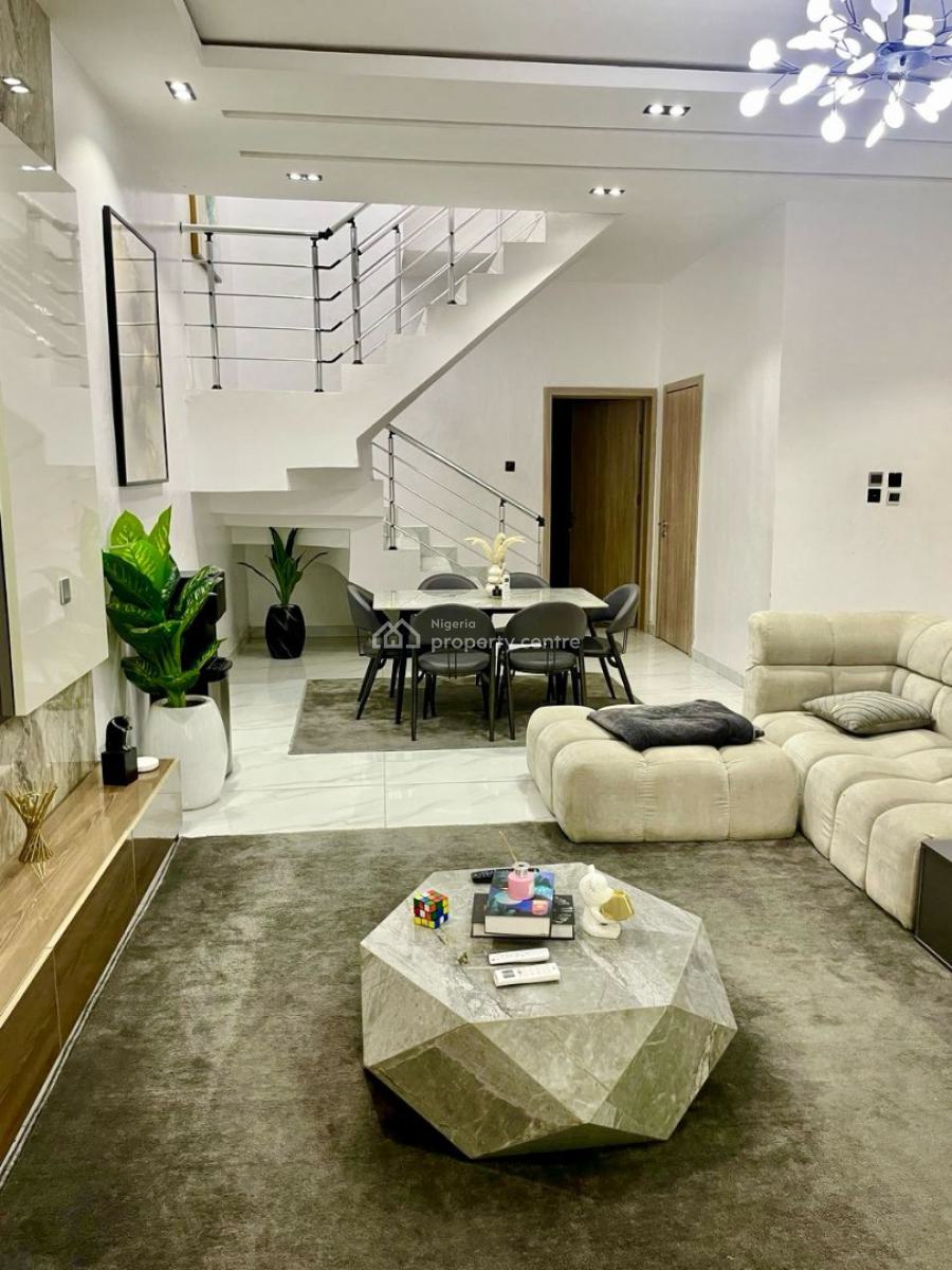 Luxury Serene 3 Bedroom Apartment with Private Cinema, Ikate, Lekki, Lagos, Flat / Apartment Short Let