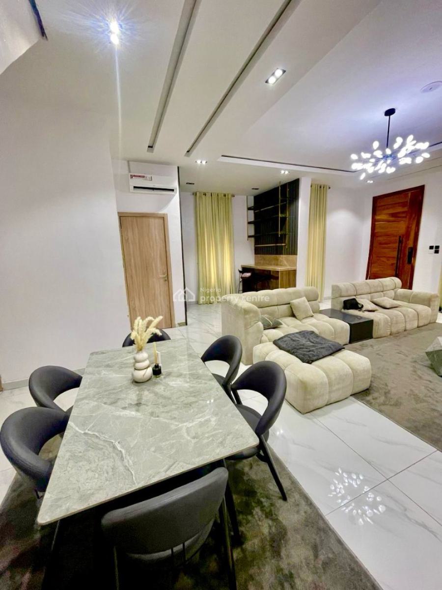 Luxury Serene 3 Bedroom Apartment with Private Cinema, Ikate, Lekki, Lagos, Flat / Apartment Short Let