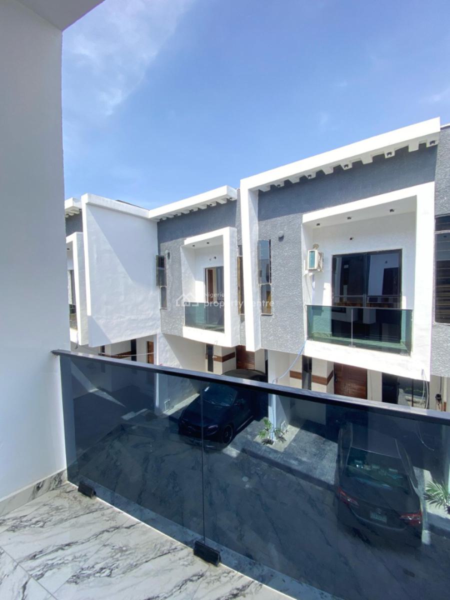 Neatly Built,  Spacious 4 Bedroom Terrace Duplex with Bq, Highly Sought After 4 Bedroom Terrace Within a Mini Estate, Ikota, Lekki, Lagos, Terraced Duplex for Sale