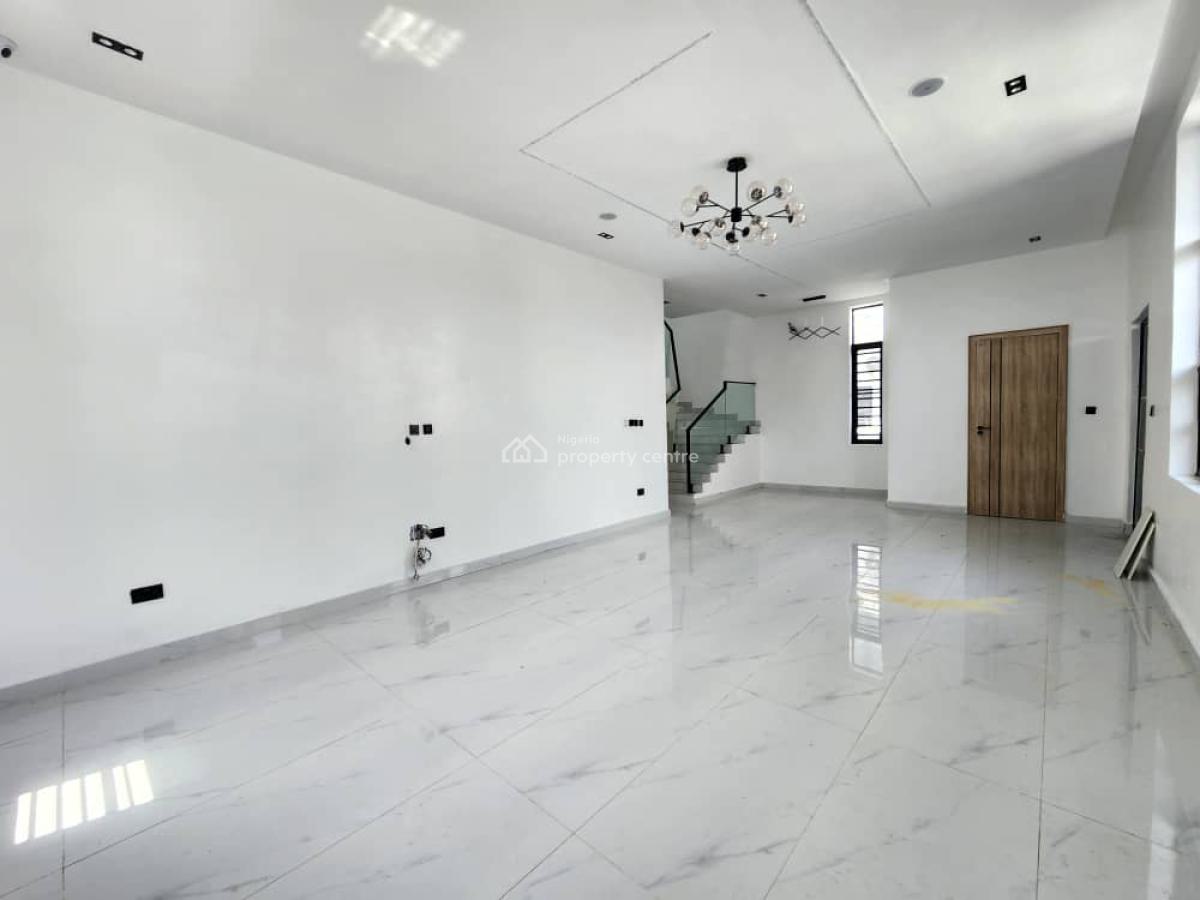 Decently Carved 5 Bed Detached Duplex with Bq*️, Chevron Tollgate, Lekki, Lagos, Detached Duplex for Sale