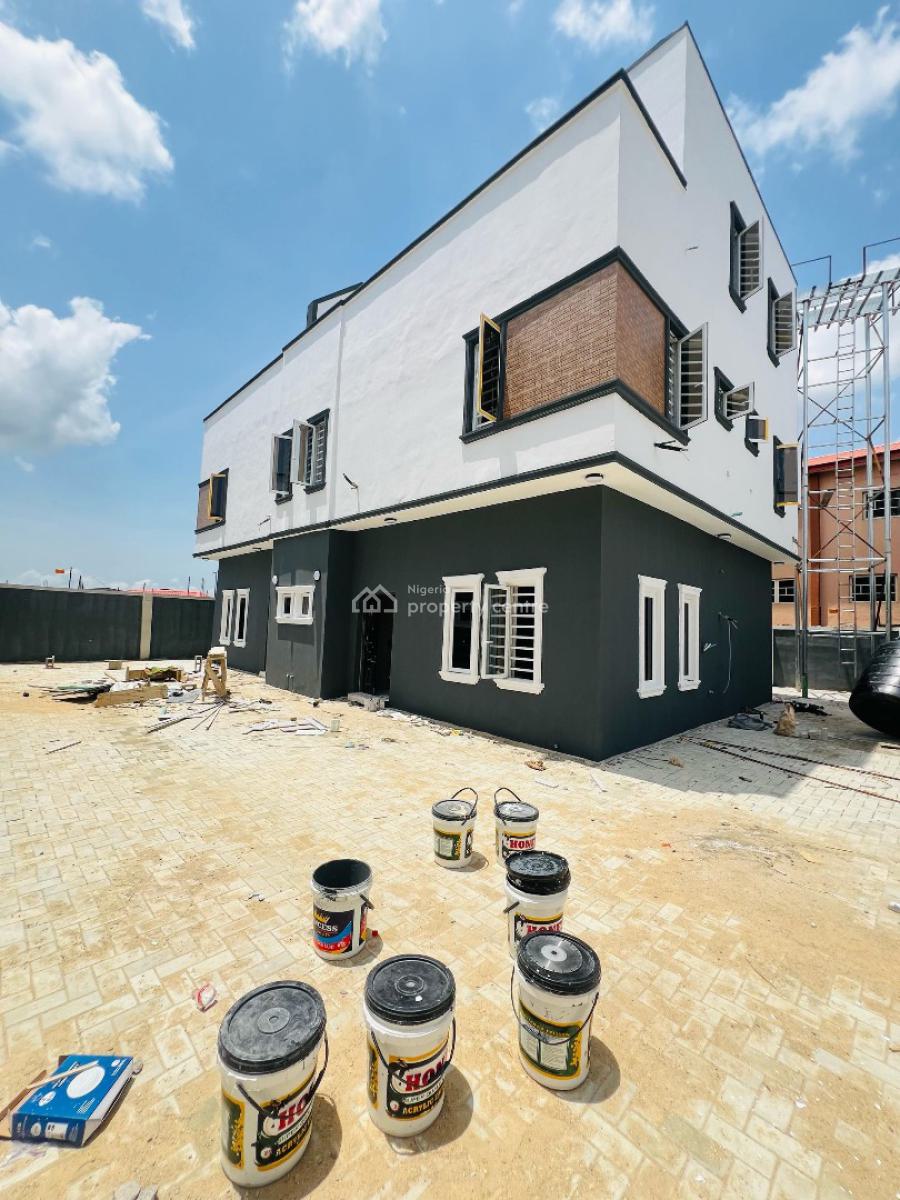 Pristine Newly Built 4 Bedroom Semi Detached Duplex + Bq, Superb 4 Bedroom Semi Detached Duplex with Modern Facilities, Anthony, Maryland, Lagos, Semi-detached Duplex for Sale