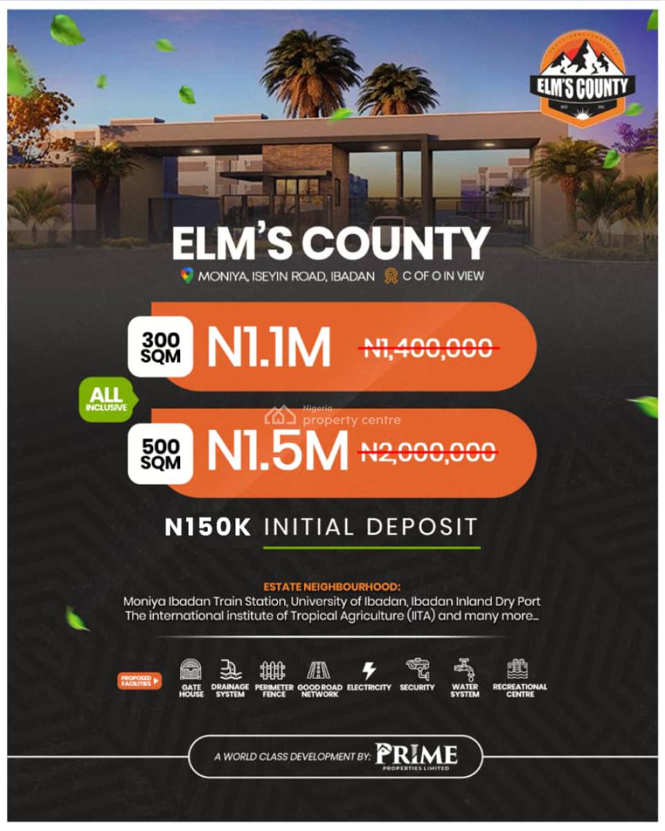 Most Affordable 100% Dry Land Along The Expressway, Affordable 100% Dry Land with a Payment Plan, Ibadan, Oyo, Land for Sale