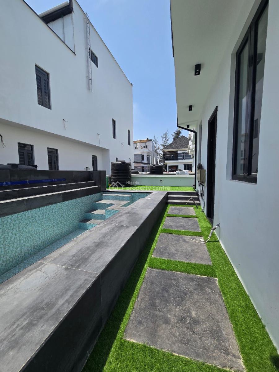 Stylish 5-bedroom Detached Duplex with Pool & Carport, Lekky County, Ikota, Lekki, Lagos, Detached Duplex for Sale
