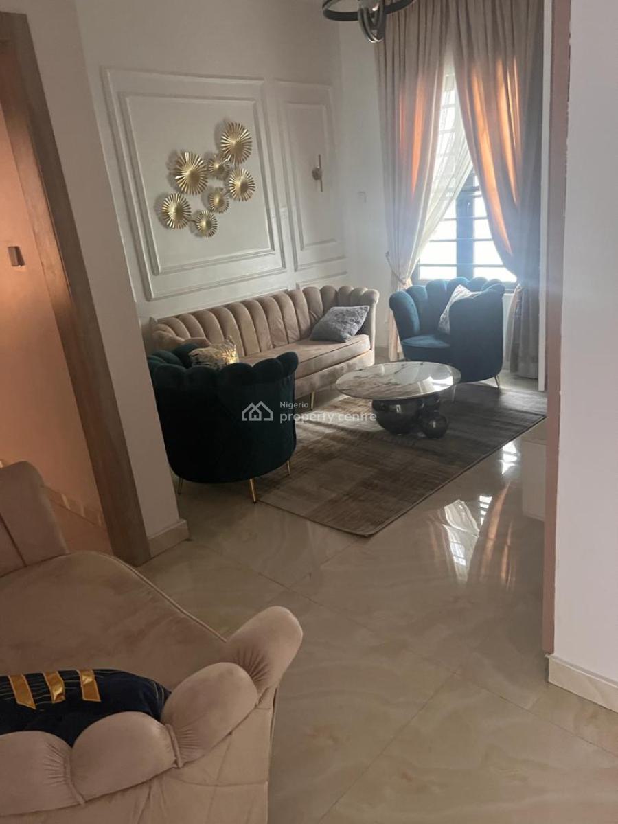 Furnished 4 Bedroom with a Bq with a Swimming Pool, Ado Road, Ajah, Lagos, Detached Duplex for Rent