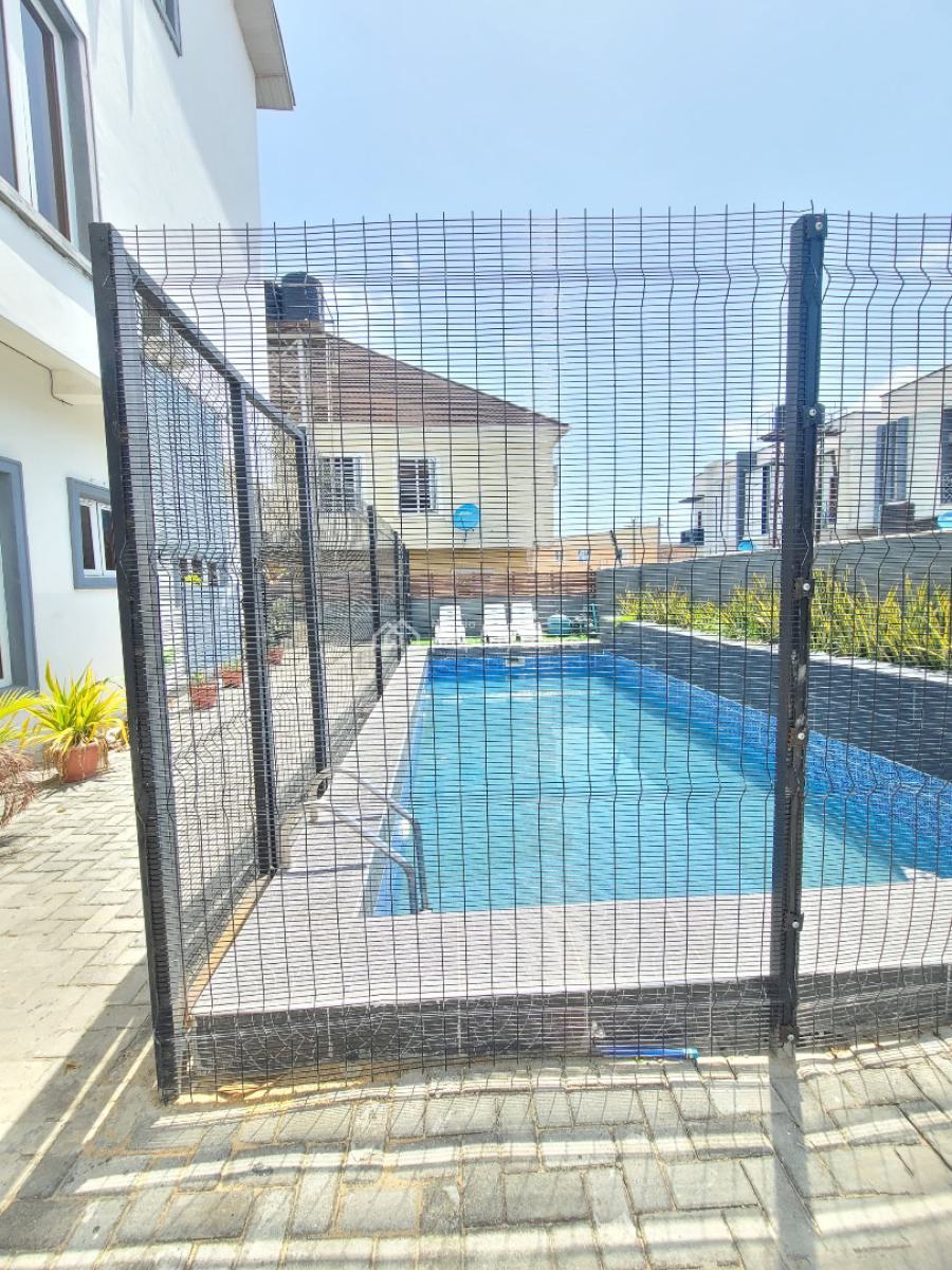 Massive 5 Bedroom Furnished with Bq with Two Lounge Two Floors, Orchid Road  Lekki, Lekki, Lagos, Terraced Duplex for Rent