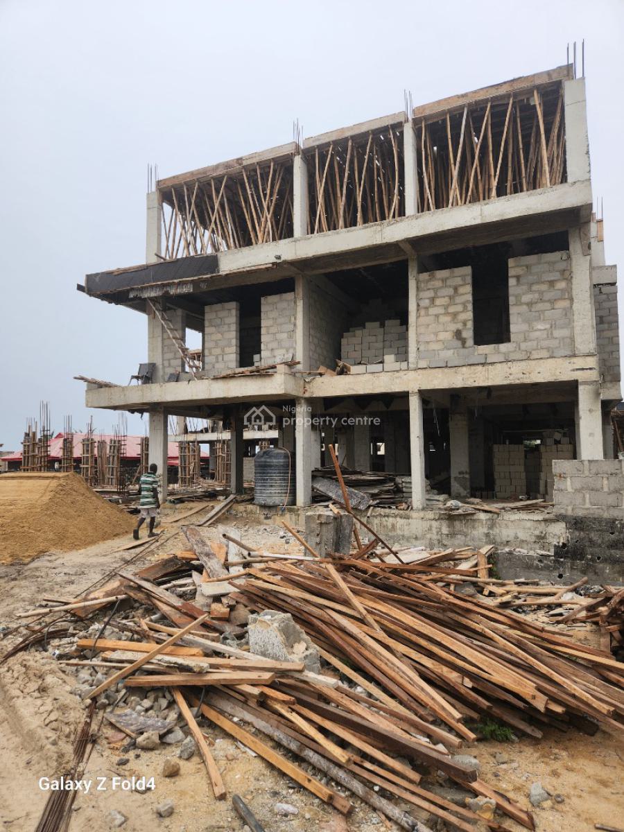 Luxury 2 Bedroom Masionette, Atlantic View Estate, Igbo Efon, Lekki, Lagos, Flat / Apartment for Sale