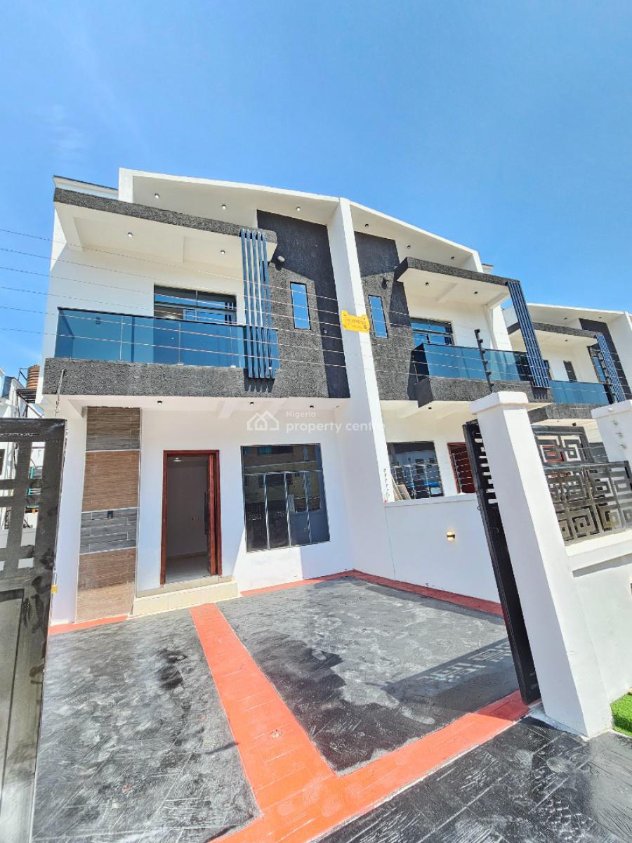 Luxurious Spacious 4 Bedroom Deluxe Duplex with Bq, Ikota, Lekki, Lagos, House for Sale