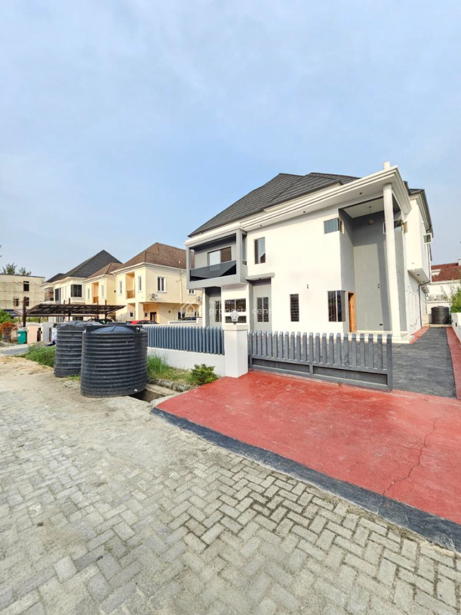 Exceptional 5 Bedroom Fully Detached Duplex with Bq, Lekki County, Megamound, Lekki, Lagos, Detached Duplex for Sale