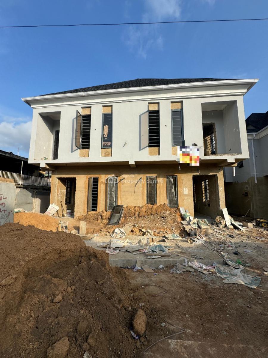 Newly Built 4 Bedroom Semi Detached Duplex with Bq in a Prime Location, Designed for Living - 4 Bedroom Semi Detached Duplex for Sale, Allen, Ikeja, Lagos, Semi-detached Duplex for Sale