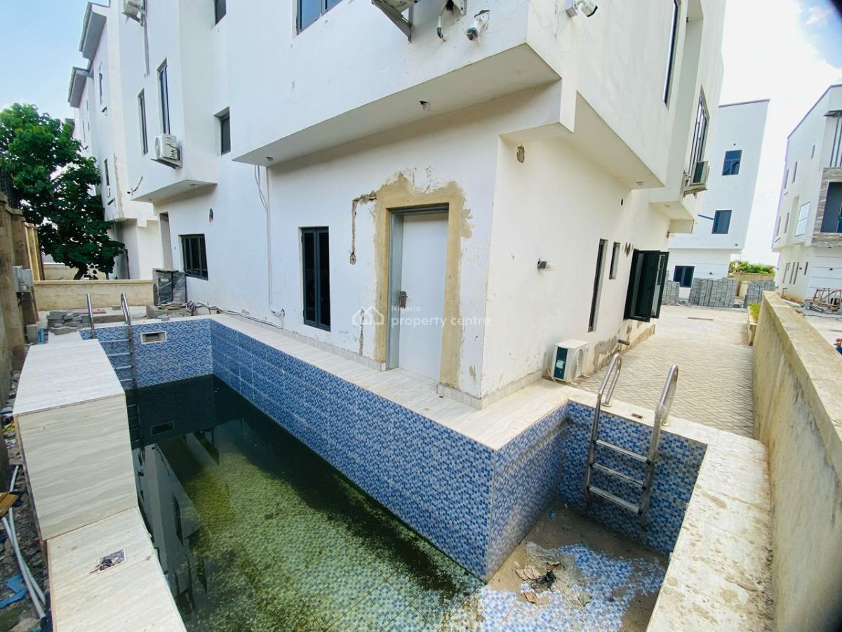 Furnished 5 Bedroom Detached Duplex with Bq  Comes with Swimming Pool, Guzape District, Abuja, Detached Duplex for Sale