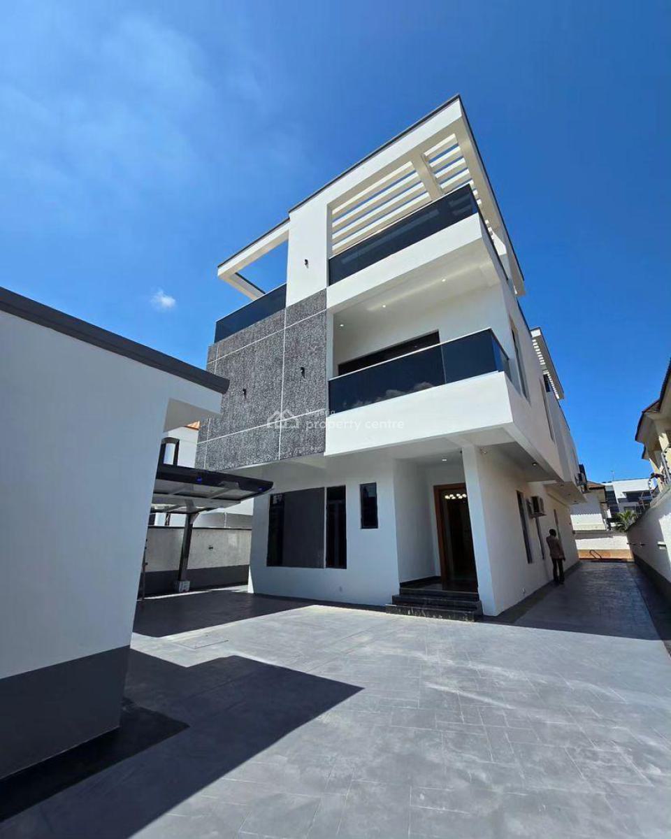 Luxurious 5 Bedroom Fully Detached with Swimming Pool, Fitted Cinema, Lekki Phase1 Estate, Lekki Phase 1, Lekki, Lagos, Detached Duplex for Sale