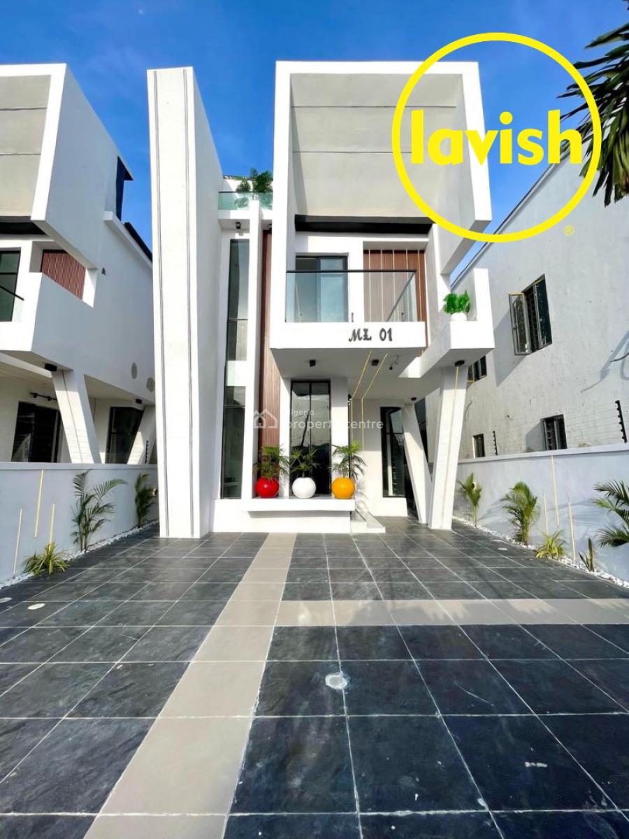 5 Bed Smart Home with Swimming Pool and Bq, Ikota, Lekki, Lagos, House for Sale