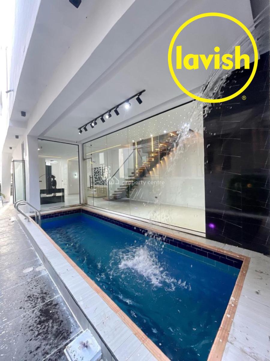 5 Bed Smart Home with Swimming Pool and Bq, Ikota, Lekki, Lagos, House for Sale