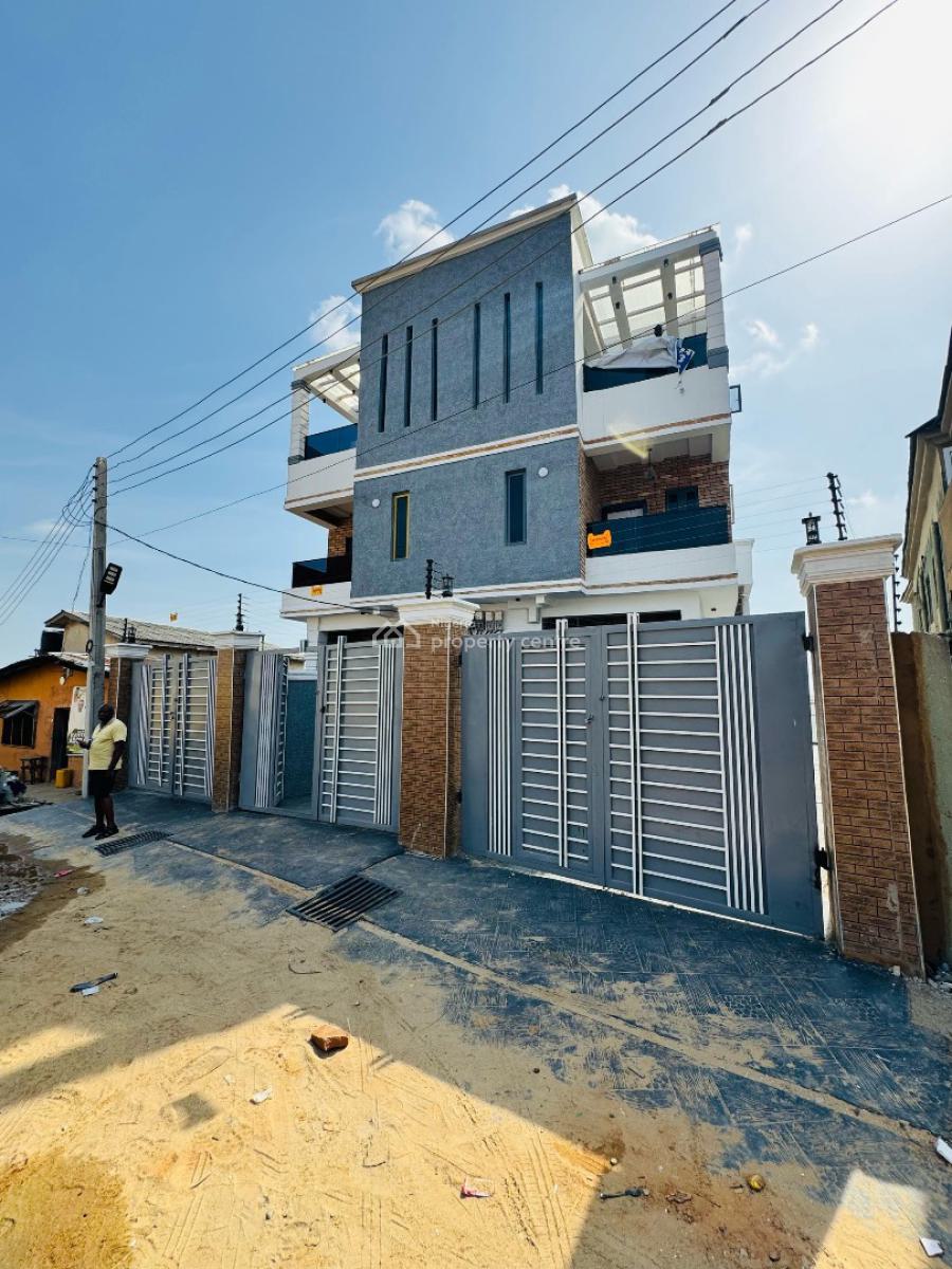 Magnificently Newly Built 4 Bedroom Duplex with 2 Bedroom Duplex, Newly Built Home with Modern Architecture, Fantastic Living Environmen, Gra, Ogudu, Lagos, Detached Duplex for Sale