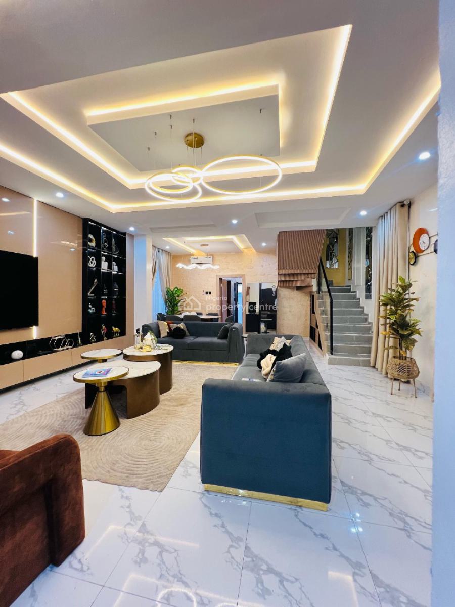 Astonishing Newly Built 4 Bedroom Fully Furnished and a Fully Detached, Allen, Ikeja, Lagos, House for Sale