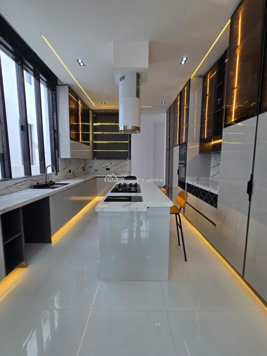 Luxury 5 Bed Fully Detached Duplex with Cinema & Bq, Chevron, Lekki, Lagos, Detached Duplex for Sale