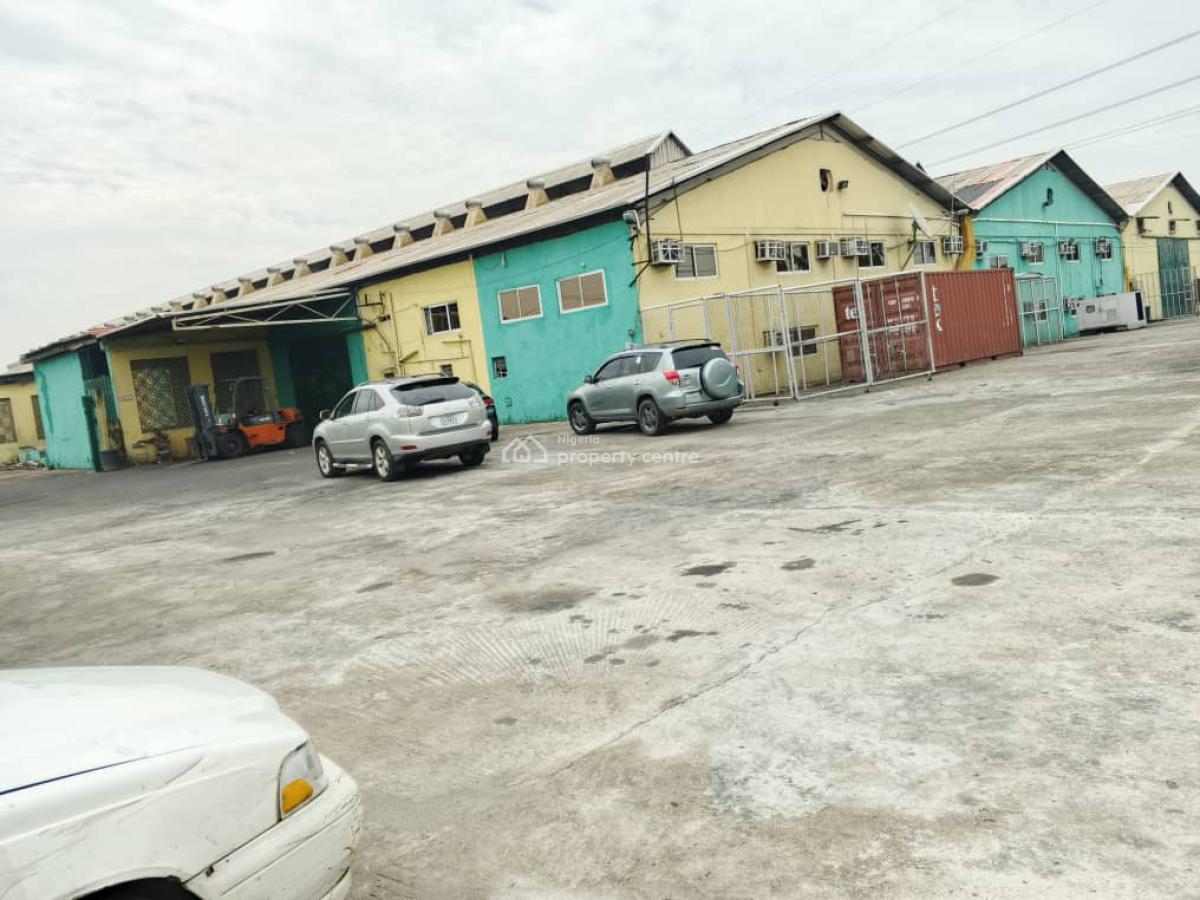 7,300m2 ,vacant* with Office, Dedicated Transformers.on  *3½ Acres* @, Oshodi Apapa Express, Oshodi, Lagos, Commercial Property for Sale