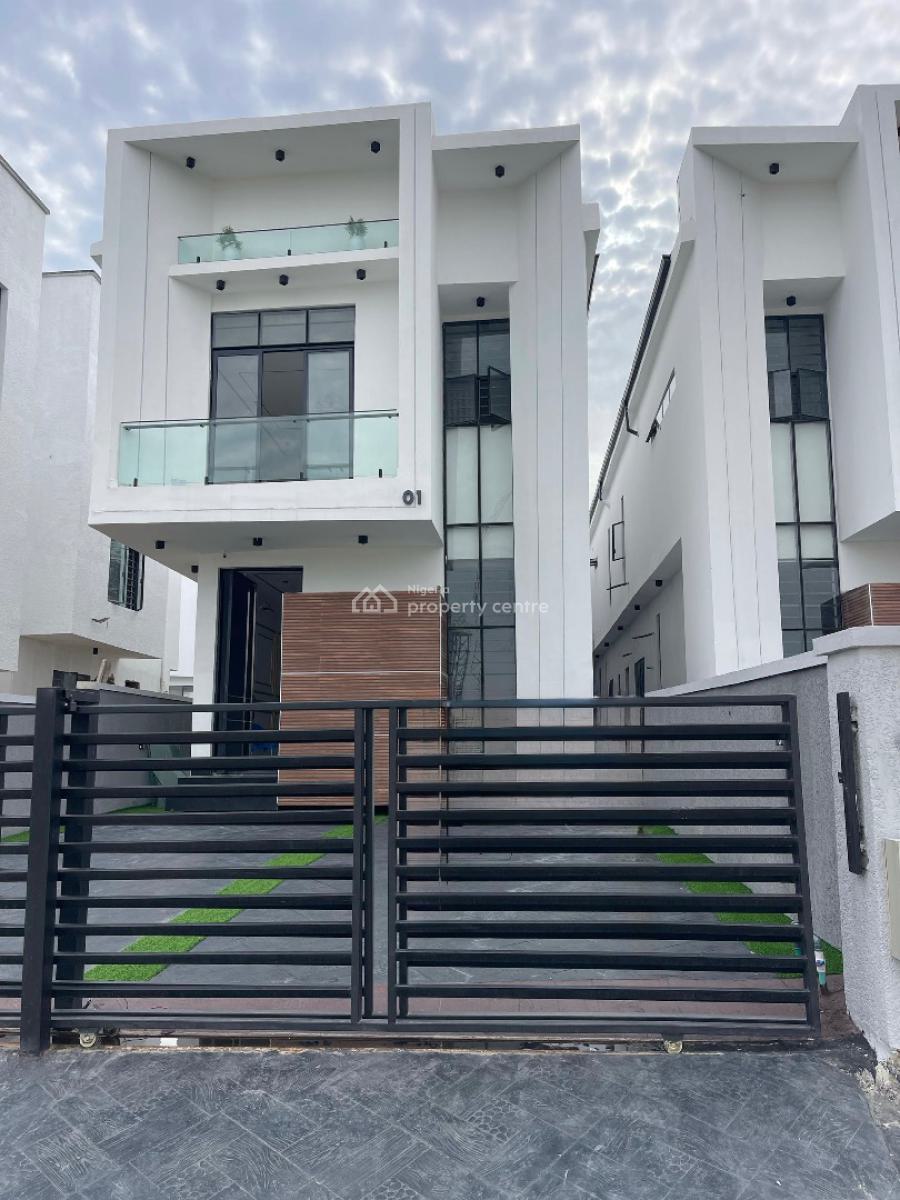 5 Bedrooms Fully Detached Duplex, Chevron, Lekki, Lagos, Detached Duplex for Sale