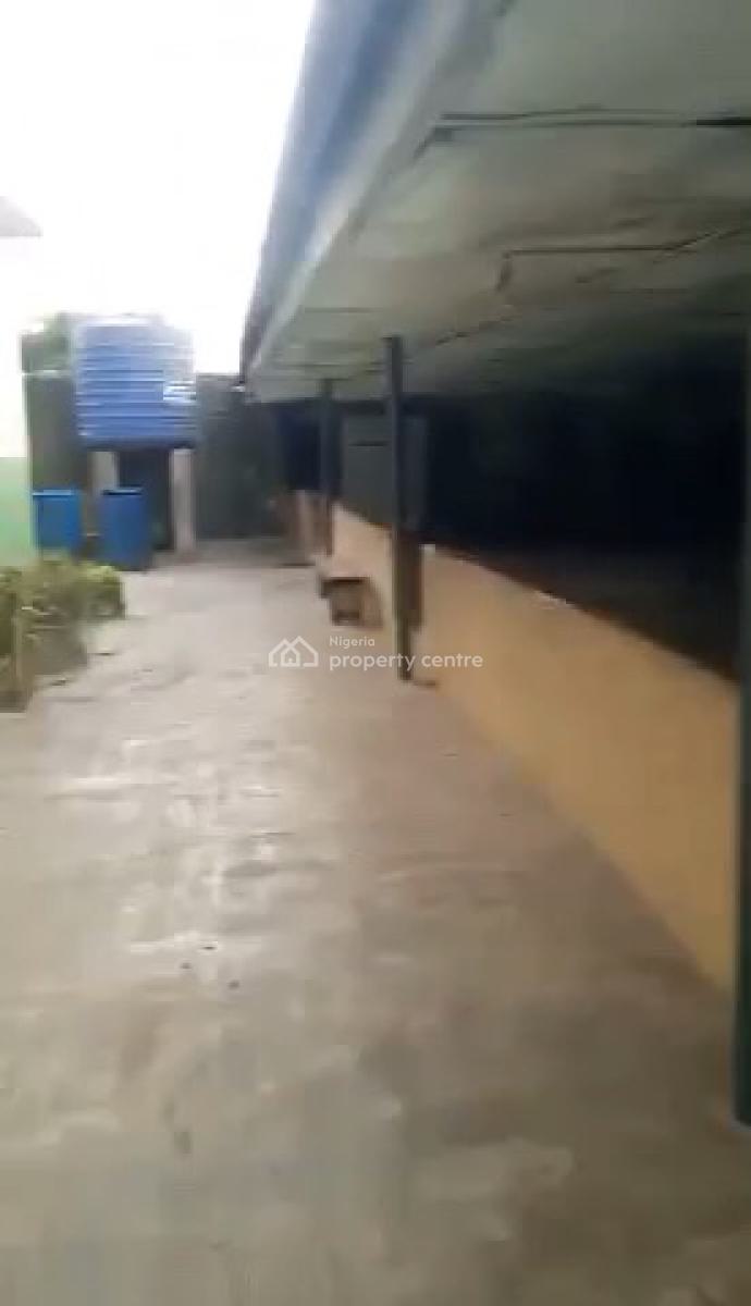 a Two Storey Building with a Bq on a Solid Dry Land, Ogudu, Lagos, Mixed-use Land for Sale