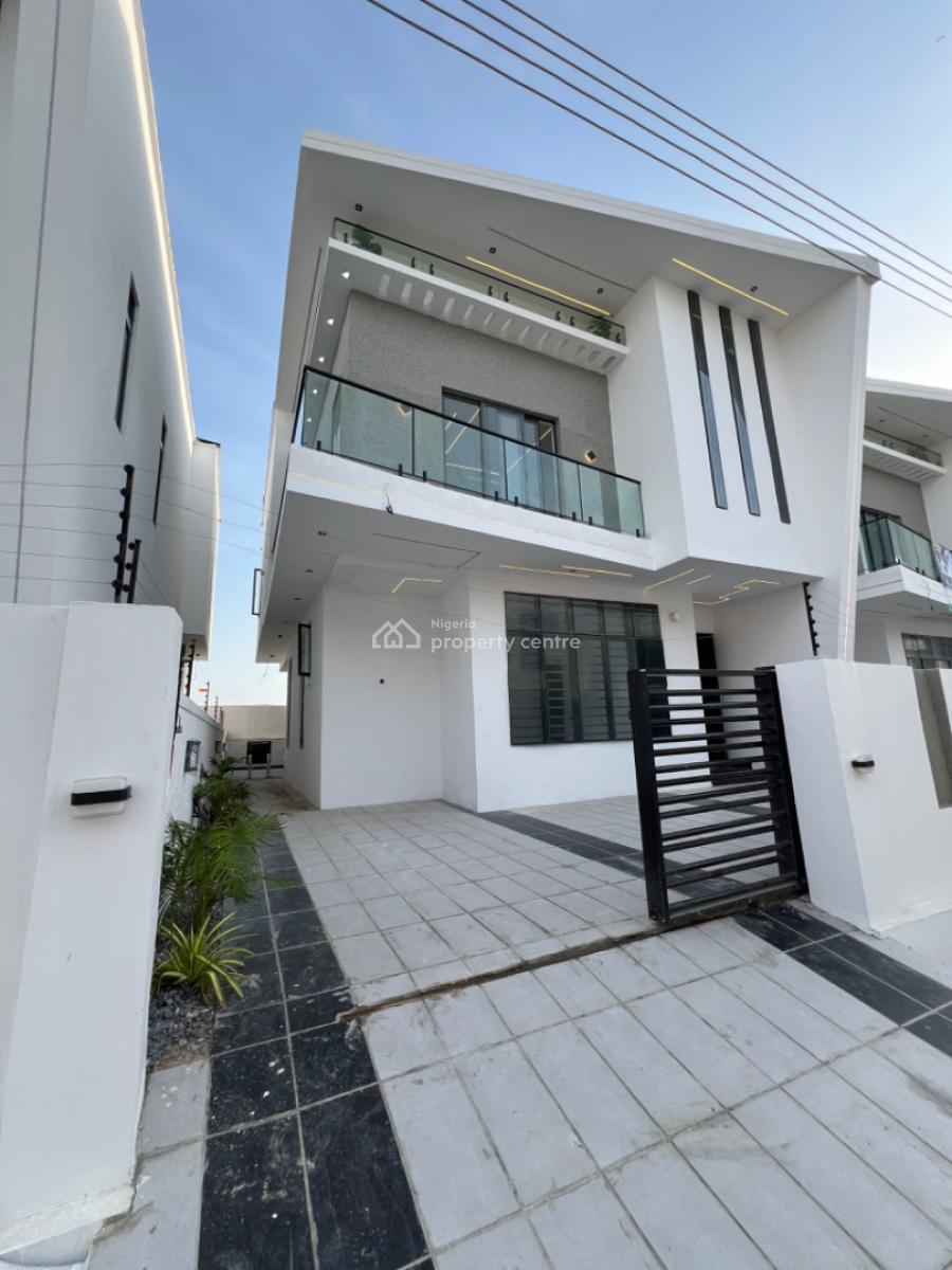 Contemporary 4 Bedroom Detached Duplex with Swimming Pool, Ajah, Lagos, Detached Duplex for Sale