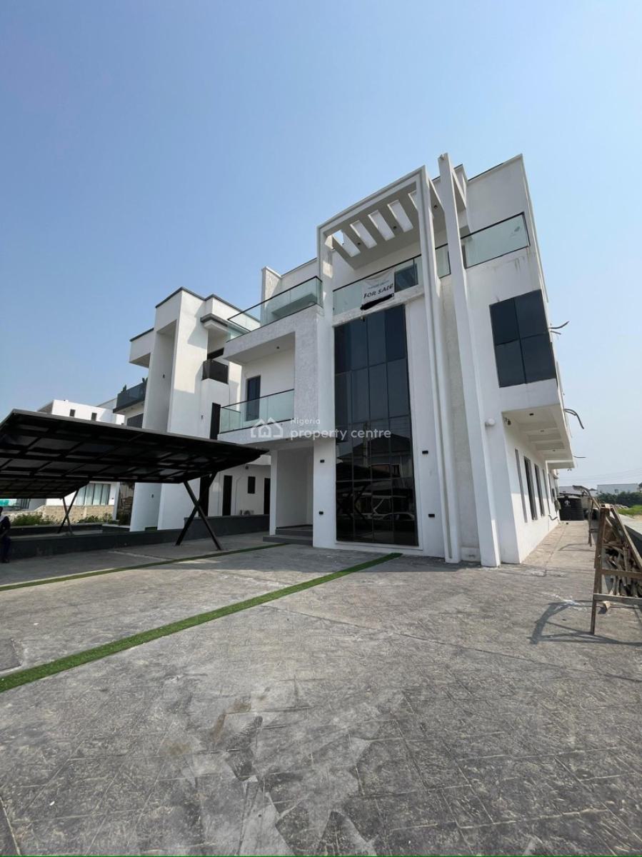 Luxury Newly Built 5 Bedroom Fully Detached Duplex, This Lovely Built Apartment Is Located in a Desirable Location, Ikota, Lekki, Lagos, Detached Duplex for Sale