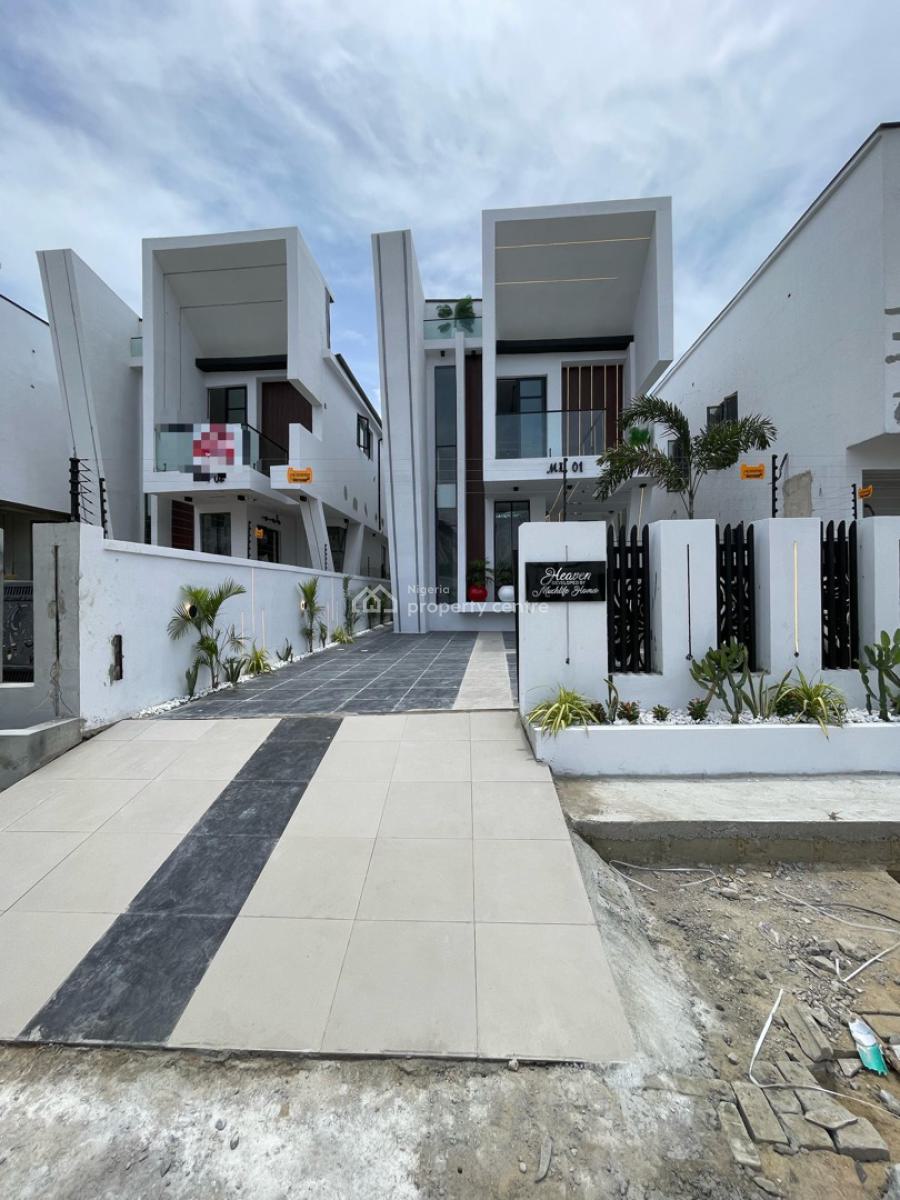 Lovely 5 Bedroom Built Fully Detached Duplex, Ikota, Lekki, Lagos, Detached Duplex for Sale