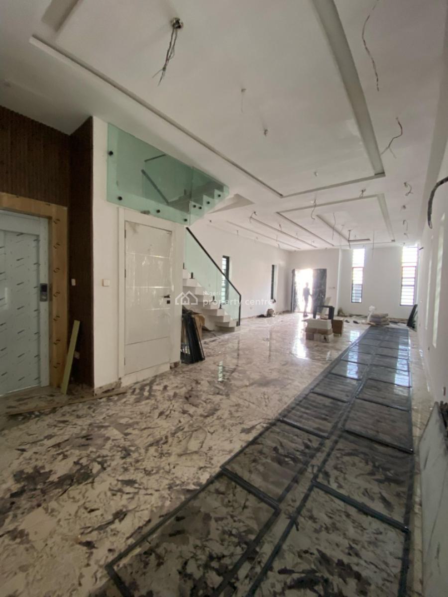 5 Bedrooms Fully Detached Duplex with Bq, Cinema, Office Space, Elevator, Ikota, Lekki, Lagos, Detached Duplex for Sale