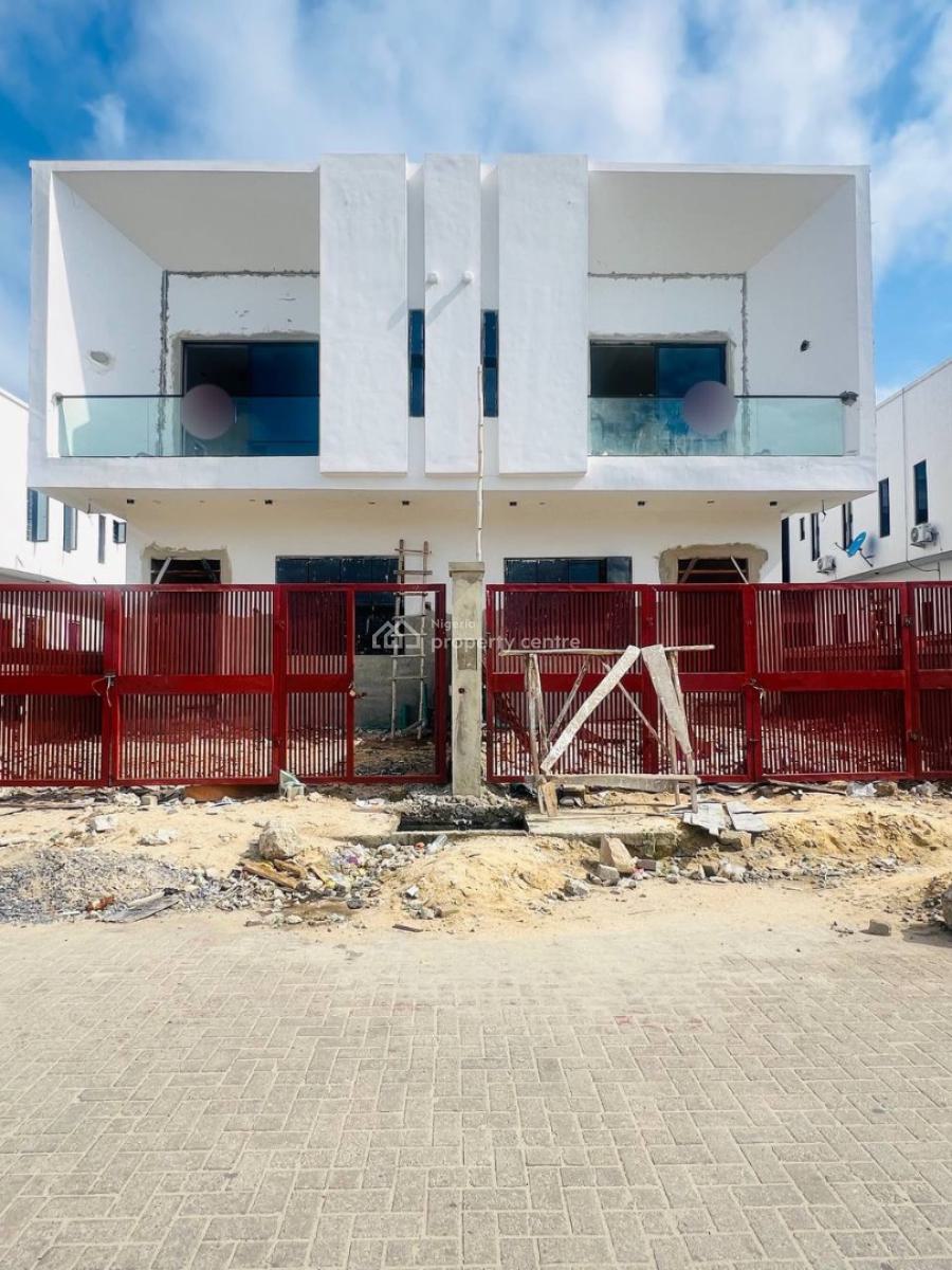 Well Built 4 Bedroom Semi Detached Duplex with Bq, in a Gated and Secured Estate, Lekki, Lagos, Semi-detached Duplex for Sale