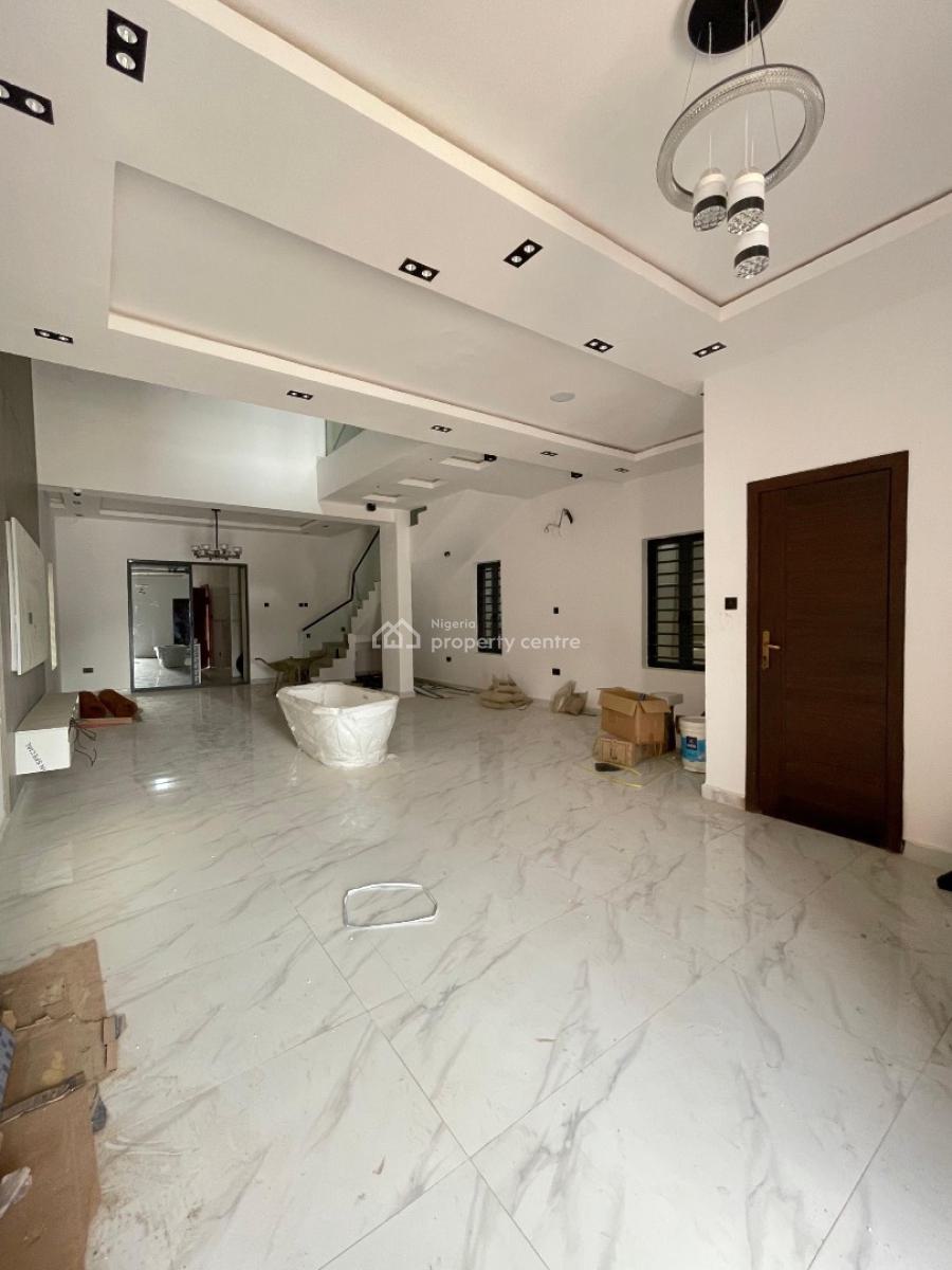 Spacious Automated 5 Bedroom Fully Detached with Bq, Pool, Generator, Ikota, Lekki, Lagos, Detached Duplex for Sale