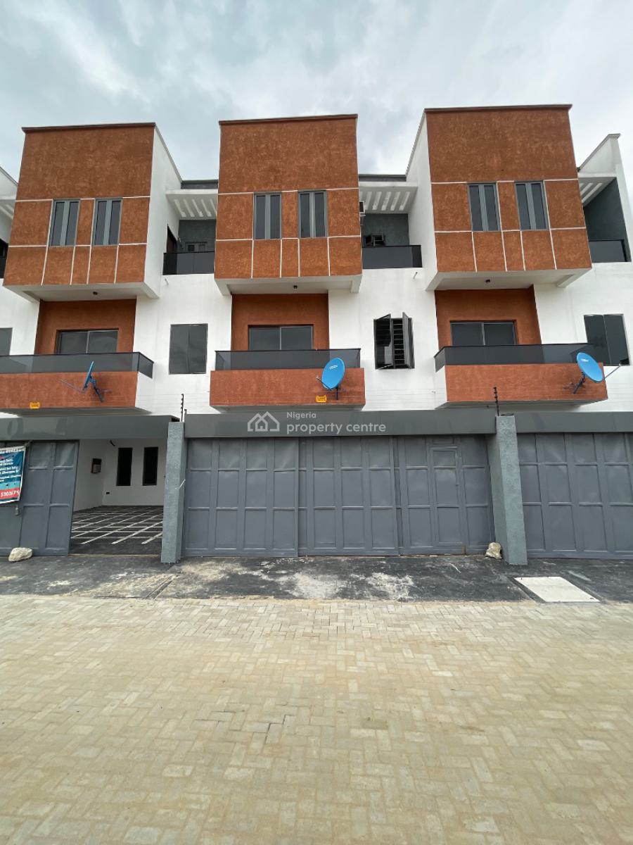 Contemporary 4 Bedroom Terraced Duplex with Excellent Facilities, Lekki Phase 1, Lekki, Lagos, Terraced Duplex for Sale