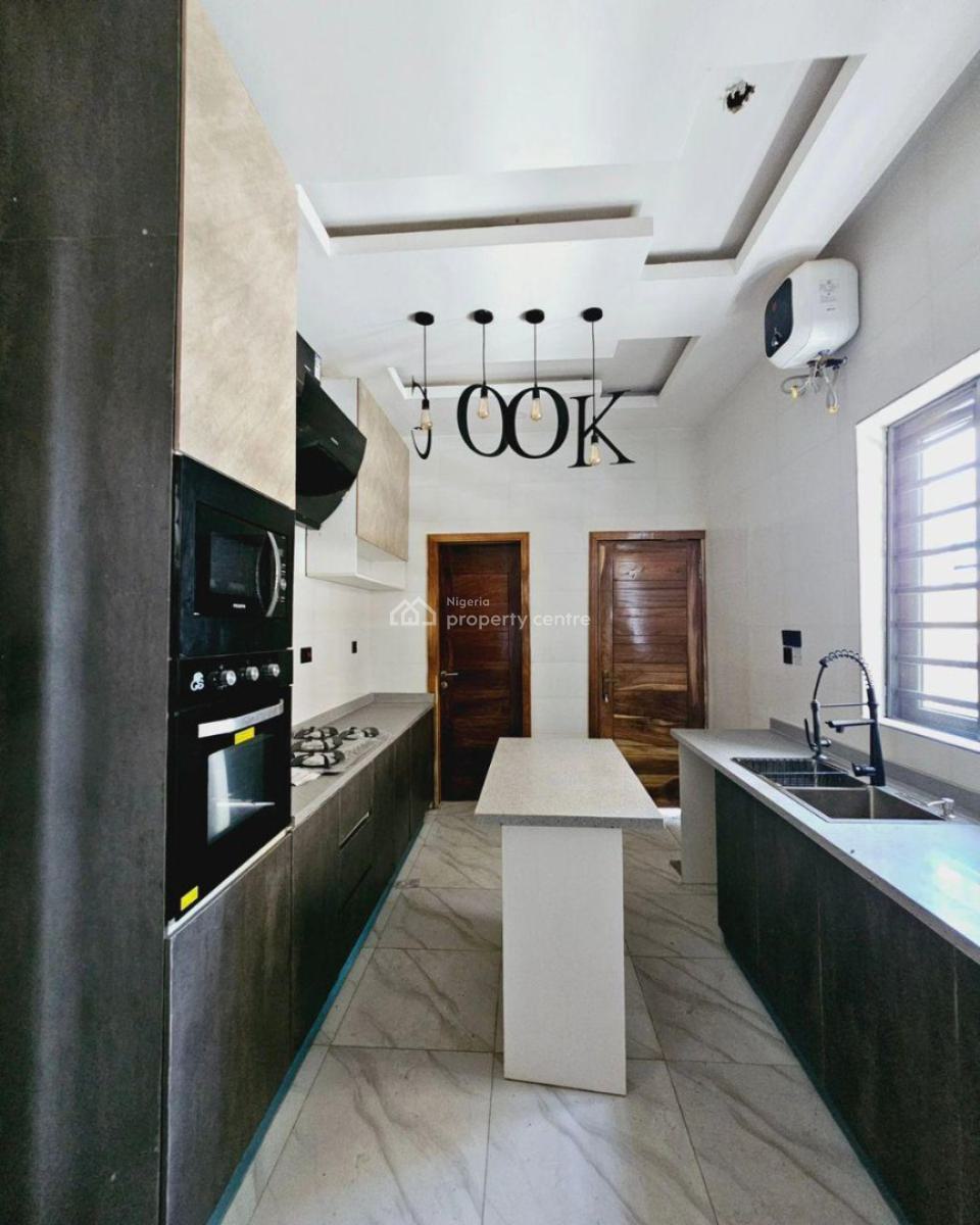 Most Affordable 4-bedroom Semi-detached Duplex with Bq, New Road, Chevron Lekki, Lekki, Lagos, Semi-detached Duplex for Sale