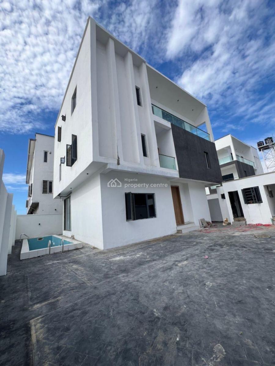 5 Bedroom Fully Detached + Cinema/homeoffice/study + Bq, Elegushi Road Off Freedomway, Ikate Elegushi, Lekki, Lagos, Detached Duplex for Sale
