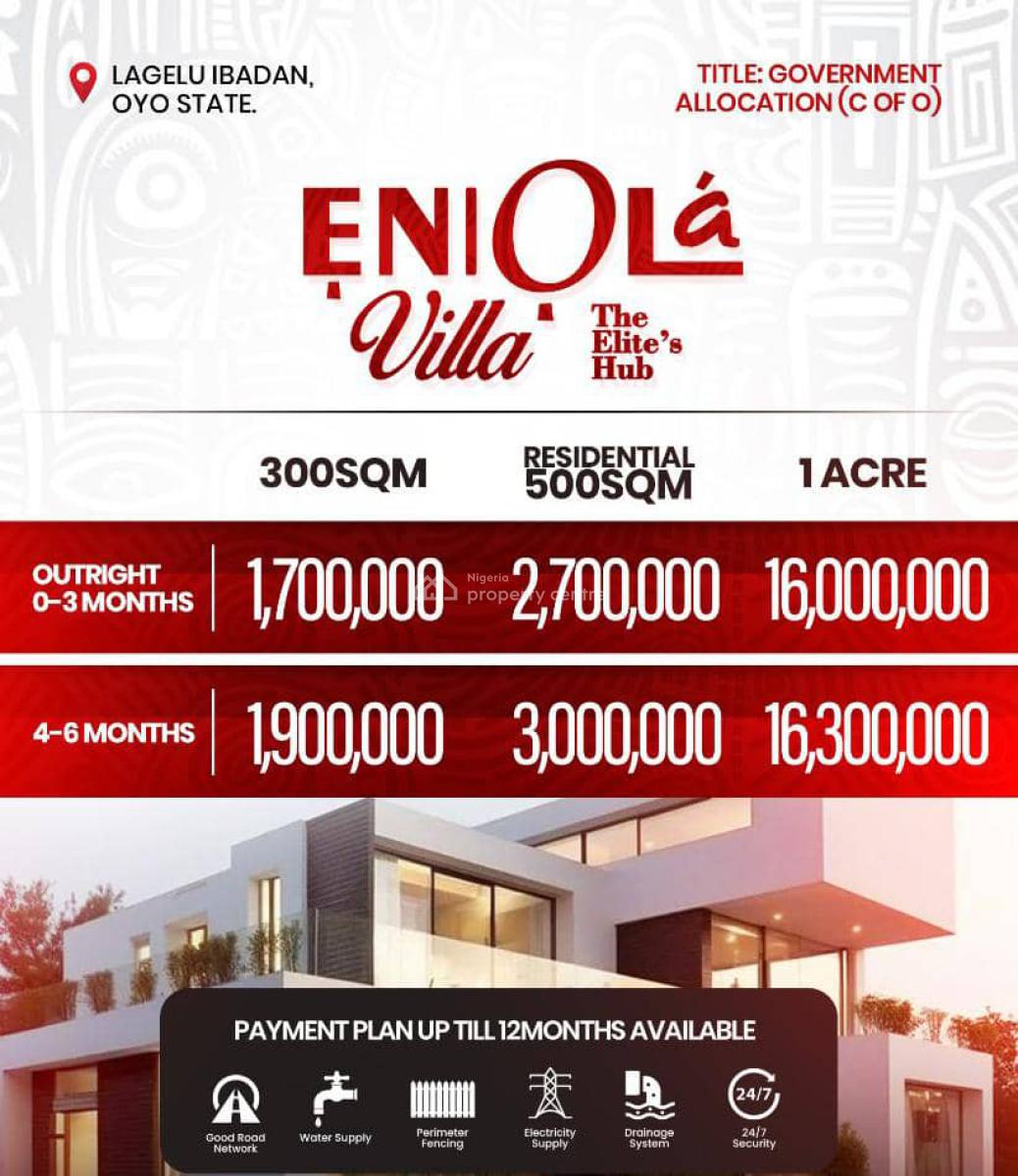 Buy and Build Land with C of O, Ibadan, Oyo, Land for Sale