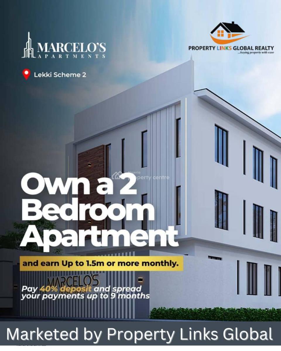 Luxury 2bedroom Apartment, Marcelos Apartments Lekki Scheme Ii, Ajah, Lagos, Flat / Apartment for Sale